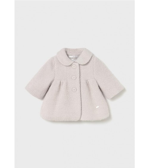 Abrigo rizo recién nacida 2401