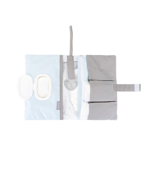 Portapañales bordado Dream Big Azul  31108060061