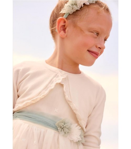 Bolero tricot básico niña 320