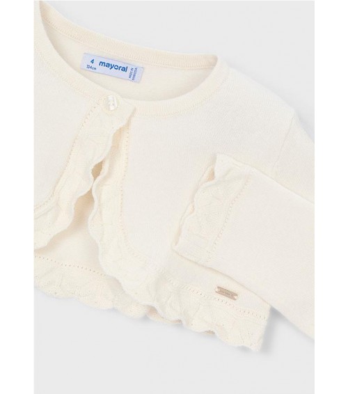 Bolero tricot básico niña 320