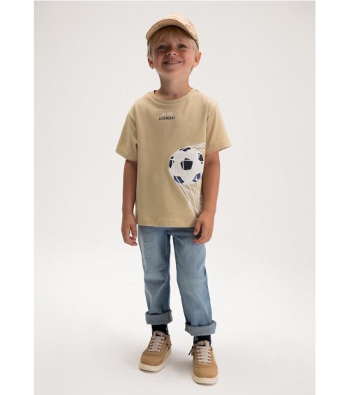 Pantalón vaquero slim fit básico niño 515