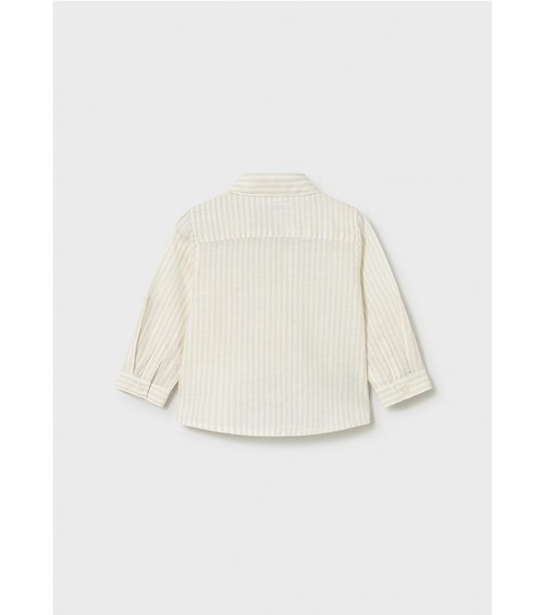 Camisa manga larga lino bebé 1118