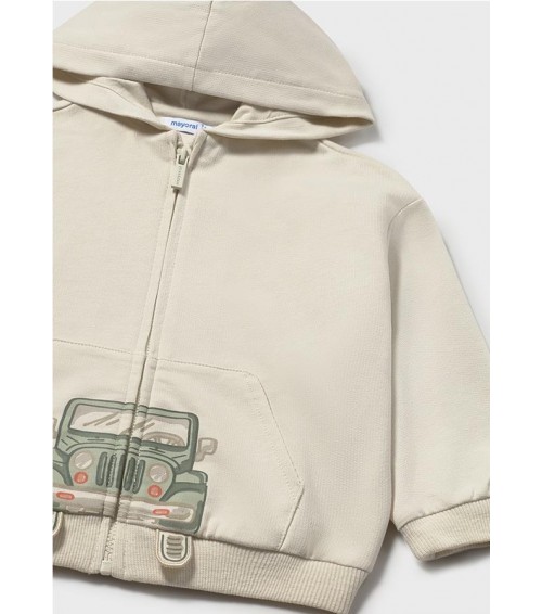 Sudadera cremallera interactiva bebé 1407