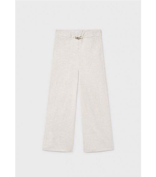 Pantalón largo con lino chica 6547