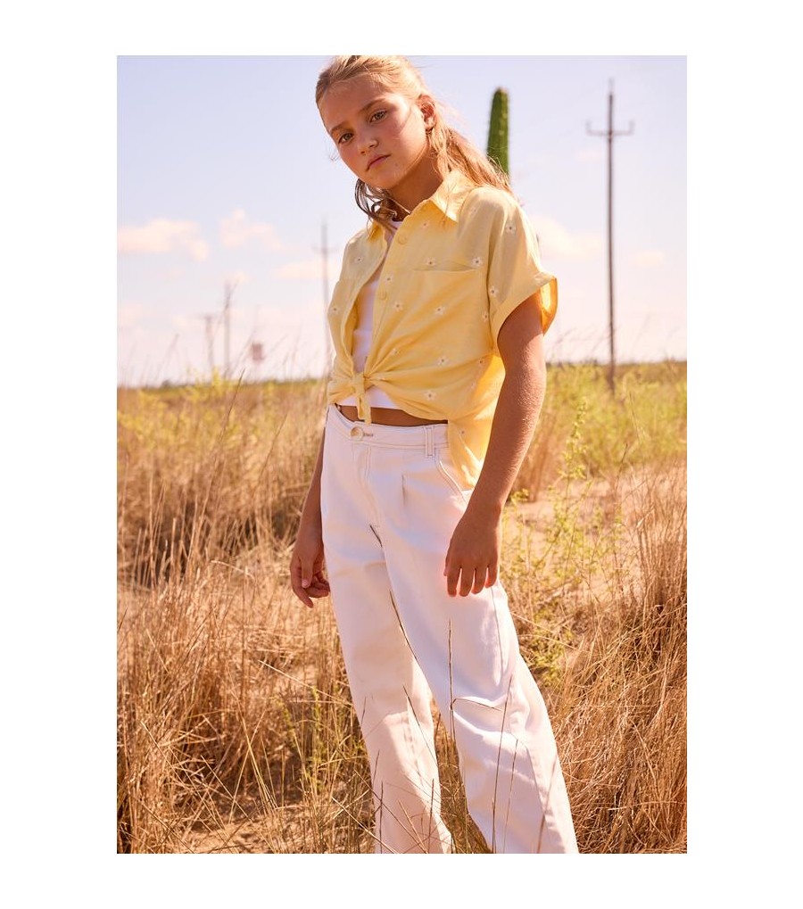 Pantalón largo sarga chica 6549