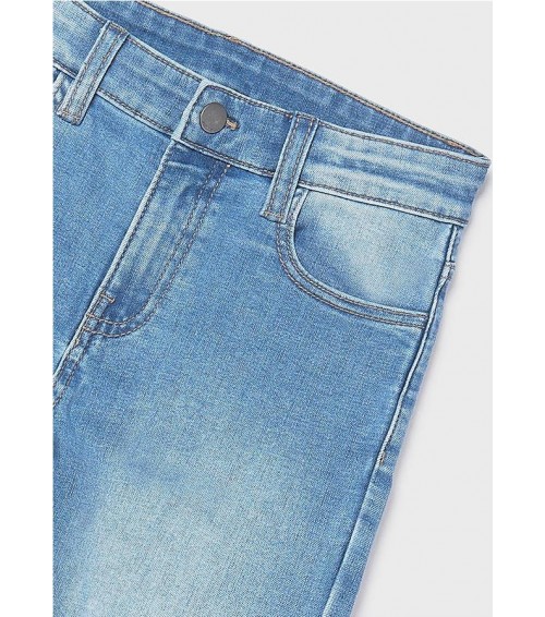 Pantalón vaquero slim fit básico chico 538
