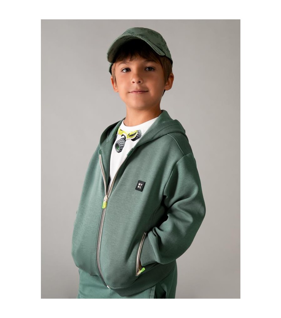 Sudadera cremallera niño 3442