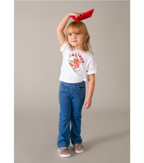 Legging flare bolsillos niña 3721