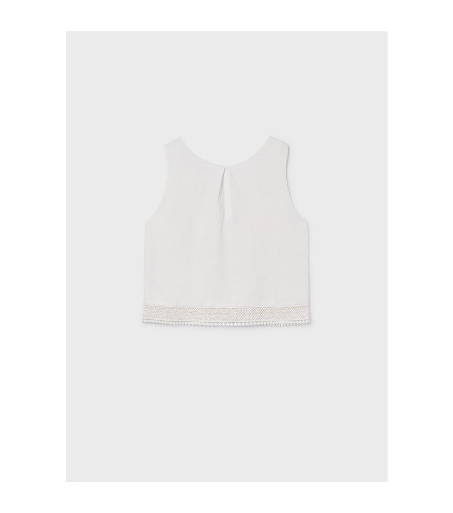 Blusa cinta bordada chica 6157