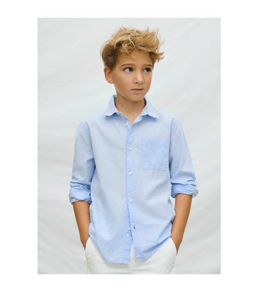 Camisa manga larga chico 6174