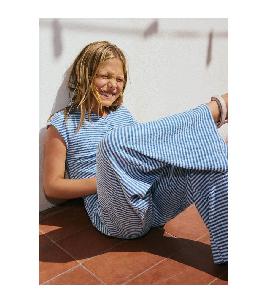 Mono largo punto rayas chica 6875