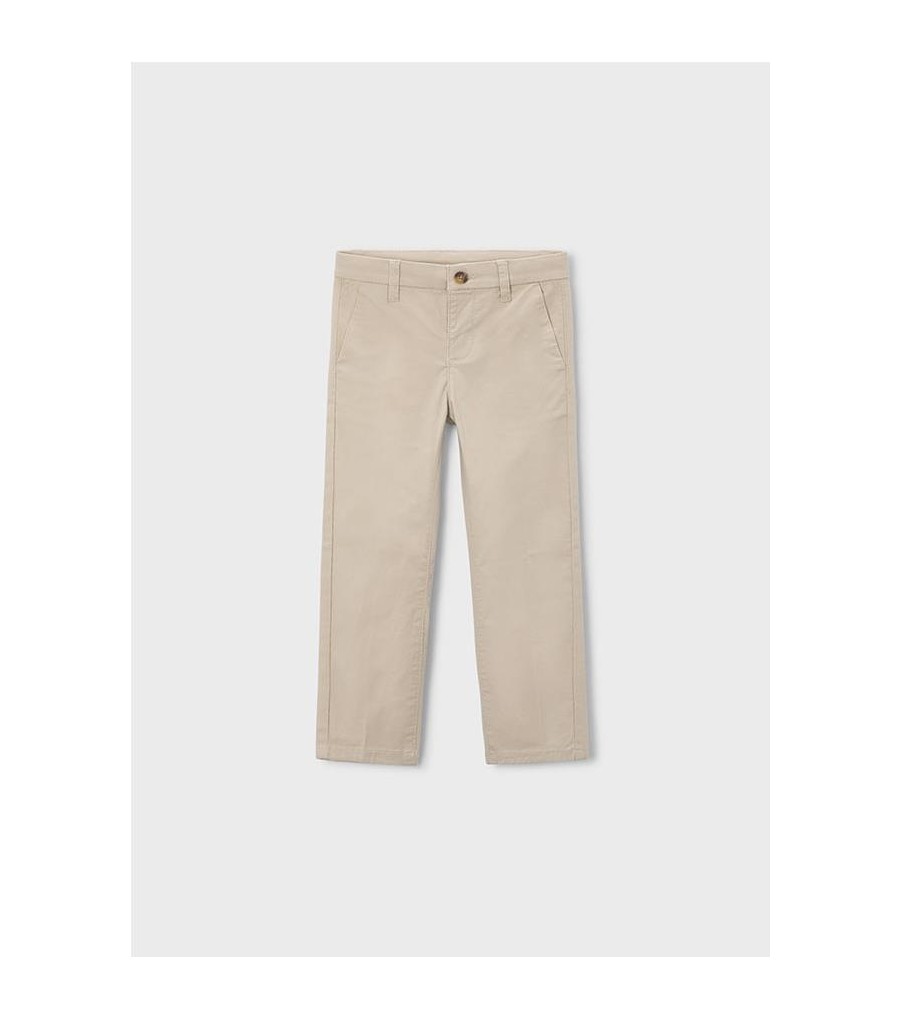 Pantalón chino básico largo...