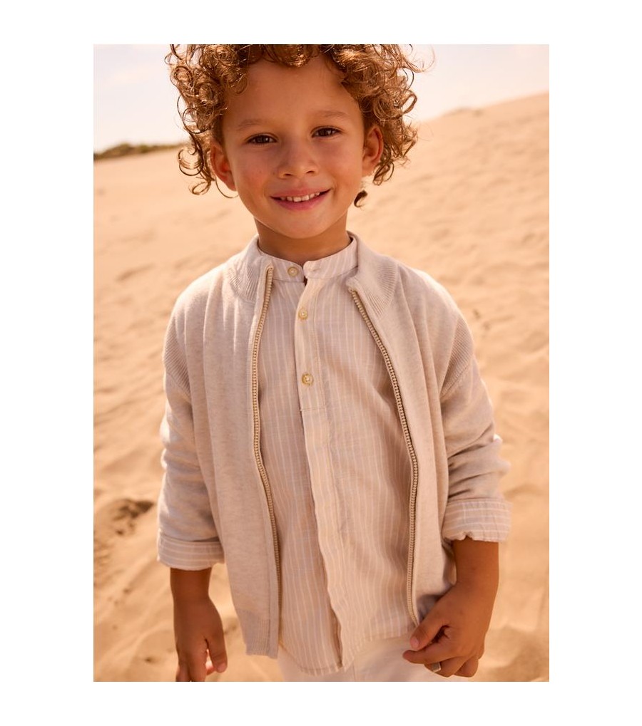 Sudadera cremallera niño 3382