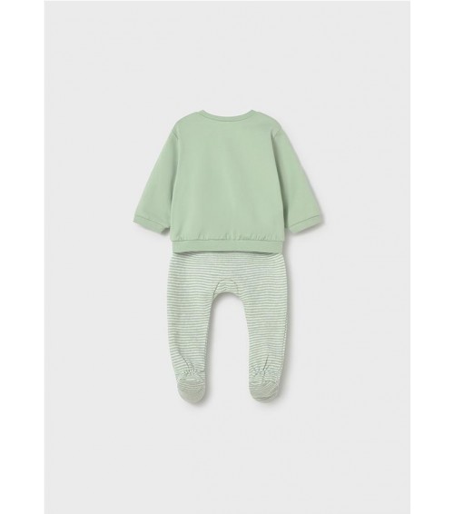 Conjunto polaina y sudadera recién nacido 1599