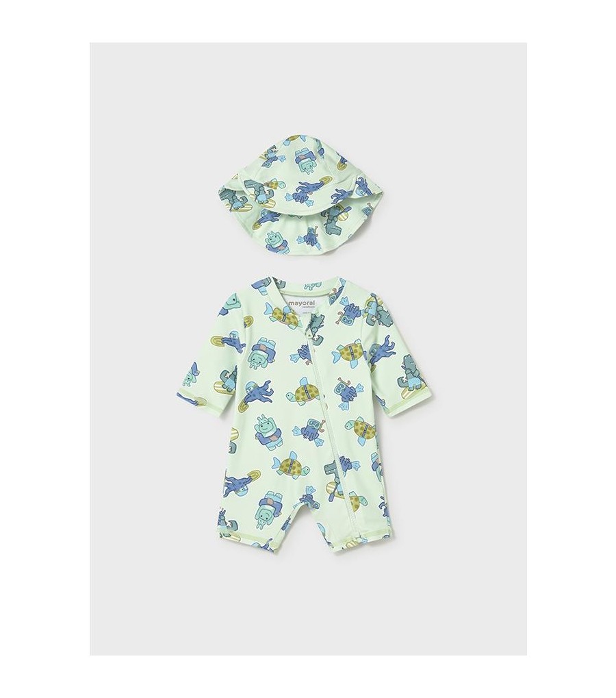 Pelele baño con gorro...