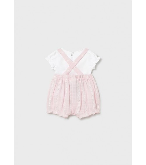 Conjunto peto y camiseta recién nacida 1638