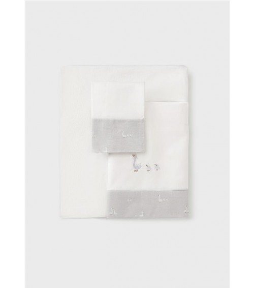 Set de sábanas de cuna bebé 9121