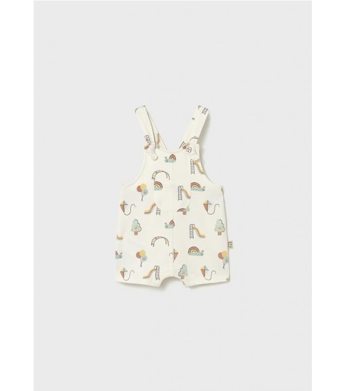 Peto corto estampado recién nacido 1645