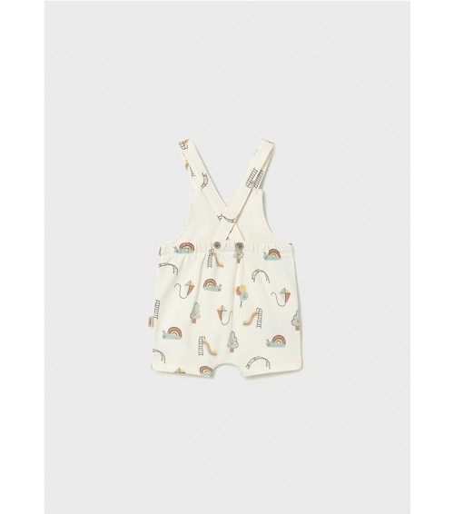 Peto corto estampado recién nacido 1645