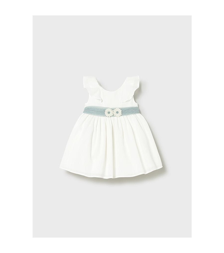 Vestido tul con fajín bebé... 2