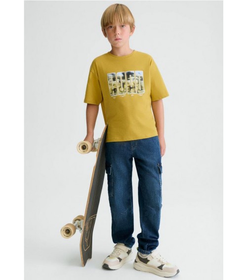 Pantalón vaquero cargo chico 6570