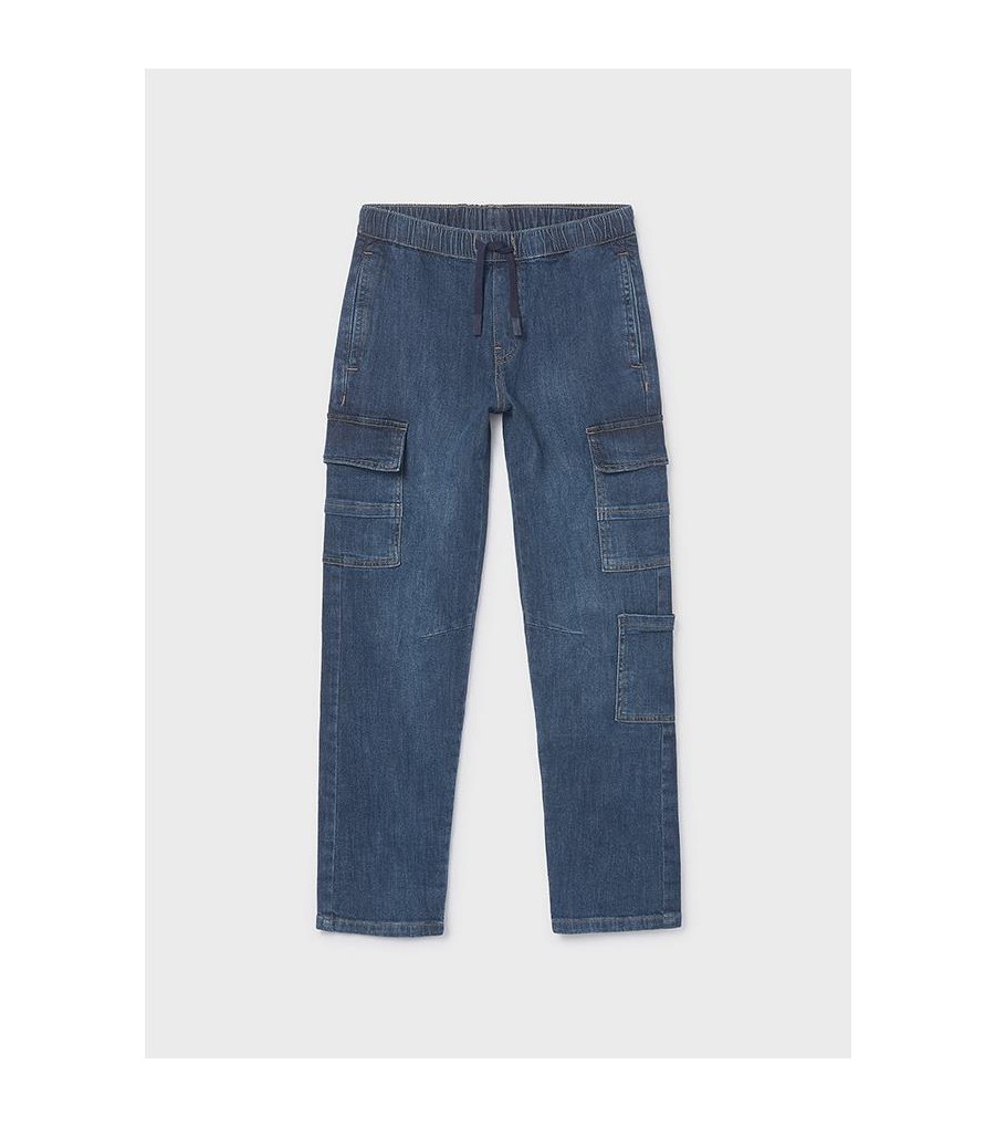 Pantalón vaquero cargo... 2