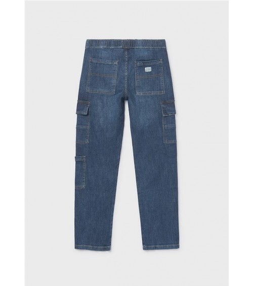 Pantalón vaquero cargo chico 6570