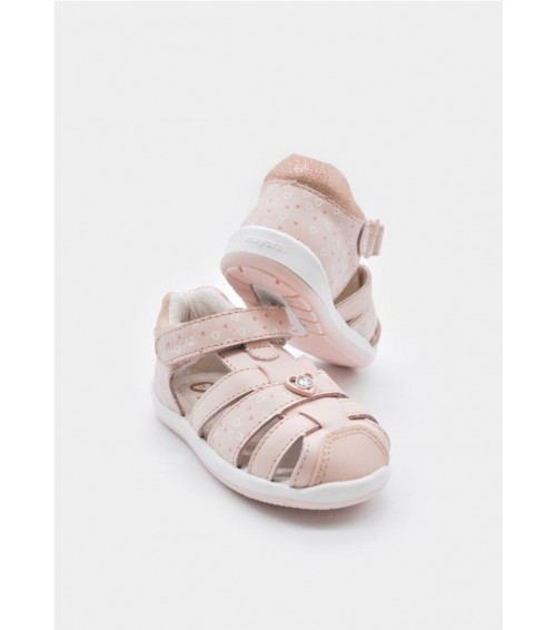 Sandalia cangrejera piel bebé 41719