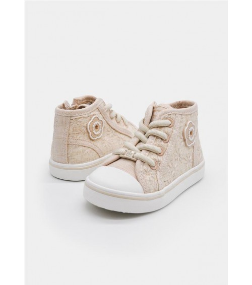 Botín deportivo flor bebé 41721