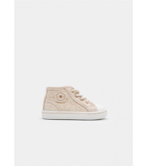 Botín deportivo flor bebé 41721