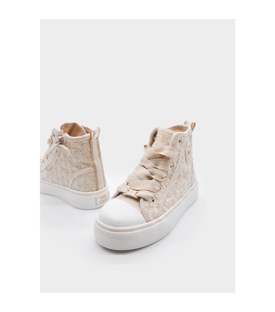 Botín deportivo alto calados niña 43718