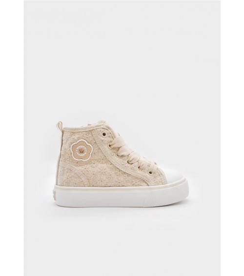 Botín deportivo alto calados niña 43718