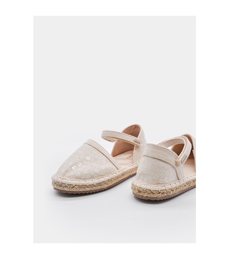 Alpargata yute flores niña 43749