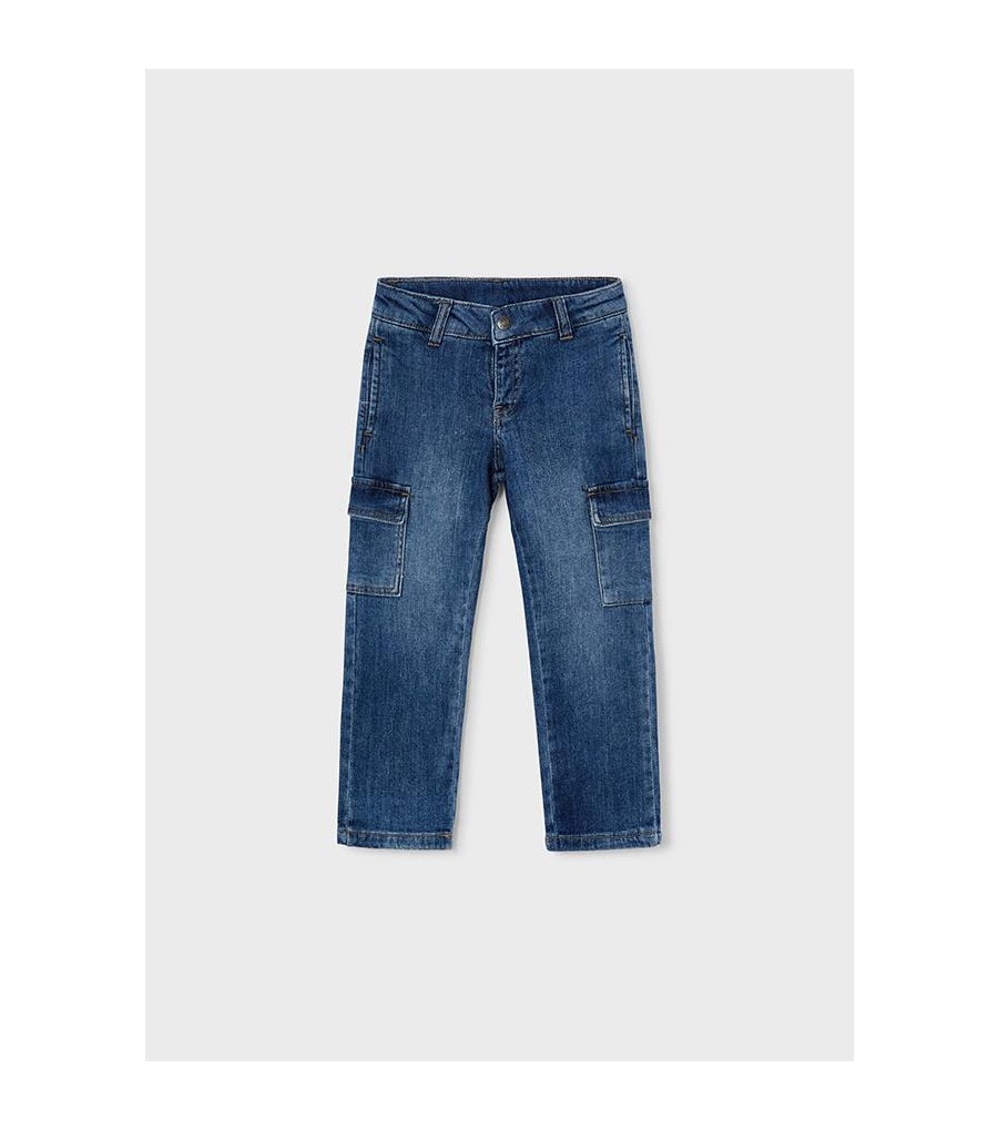 Pantalón vaquero cargo niño...