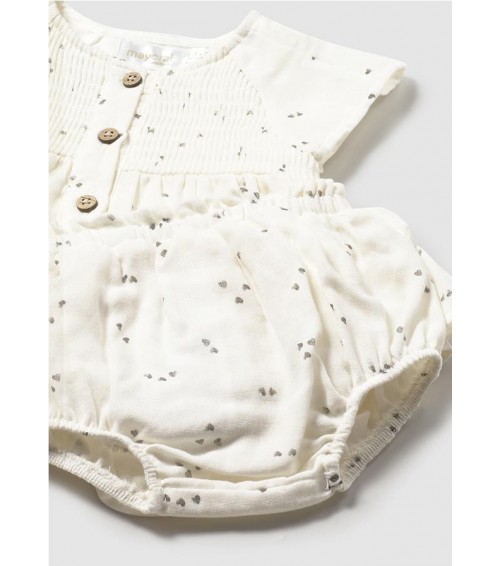 Conjunto cubrepañal y blusa recién nacida 1286