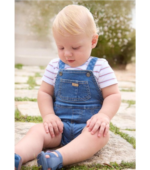 Conjunto peto y camiseta recién nacido 1623