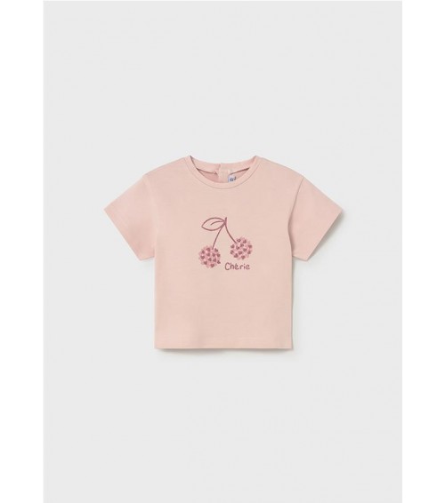Camiseta cereza básica bebé 105