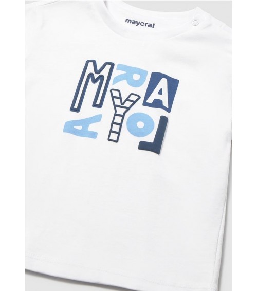 Camiseta básica letras bebé 106