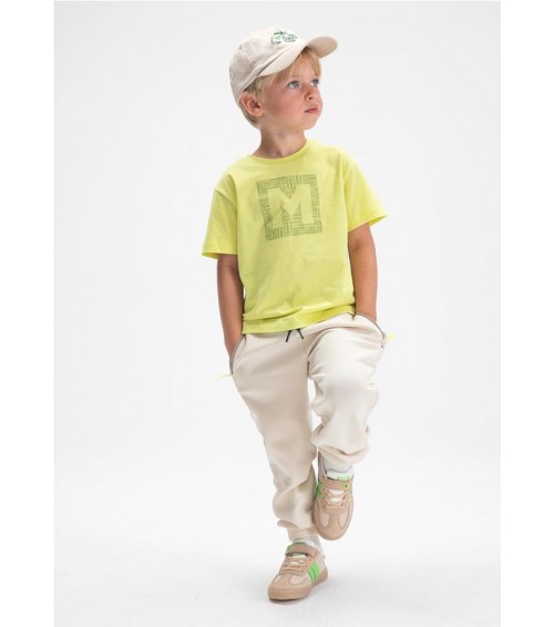 Camiseta básica letra niño 170