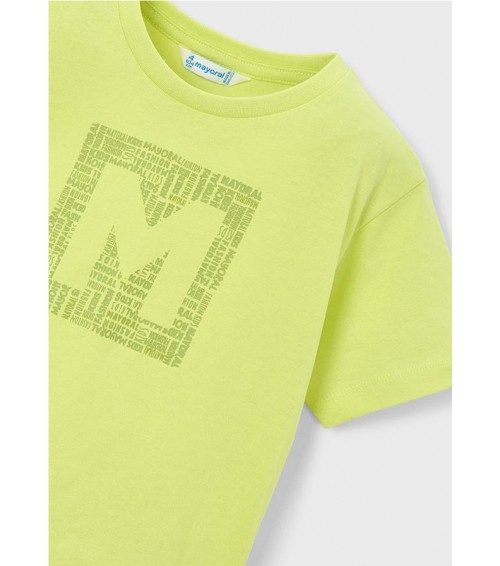 Camiseta básica letra niño 170