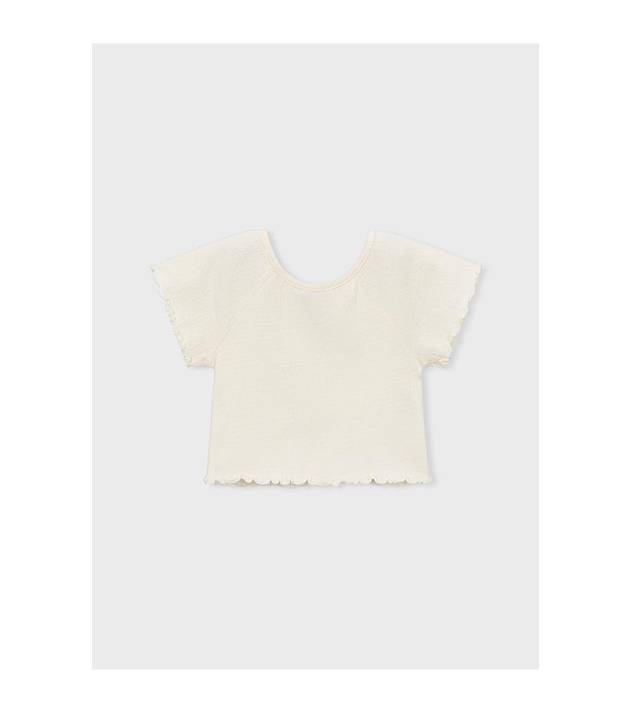 Camiseta con volantes niña... 2