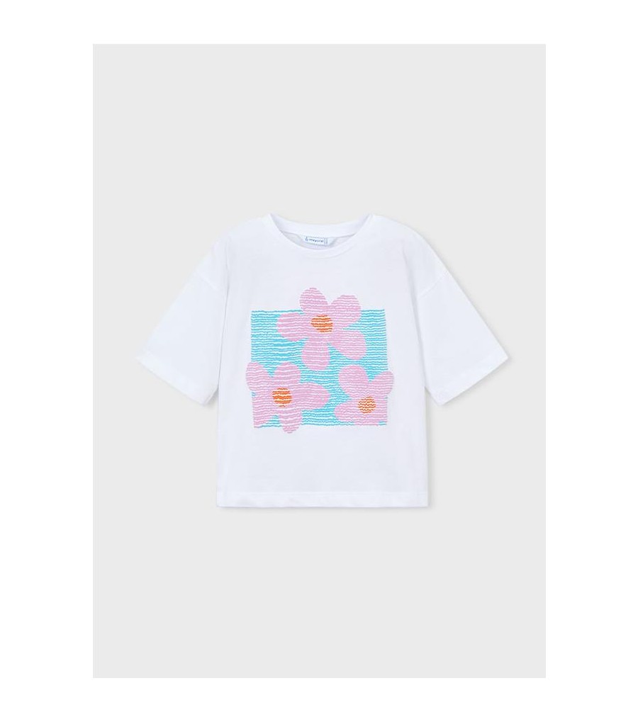 Camiseta hombro caído niña... 2