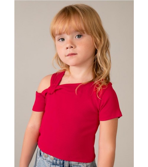 Camiseta asimétrica niña 3017