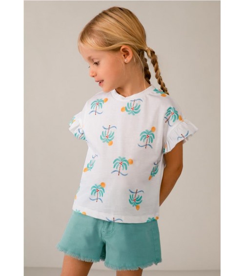 Camiseta estampada niña 3018
