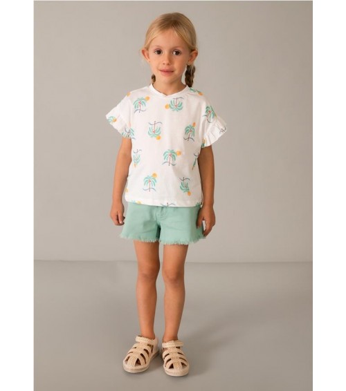 Camiseta estampada niña 3018