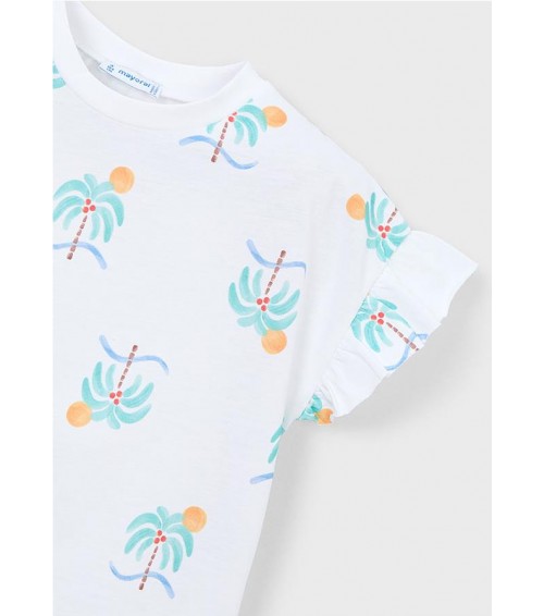 Camiseta estampada niña 3018