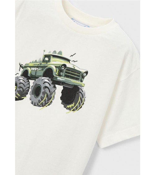 Camiseta con moto bordada niño 3069