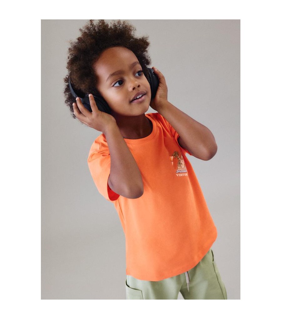 Camiseta serigrafía niño 3078