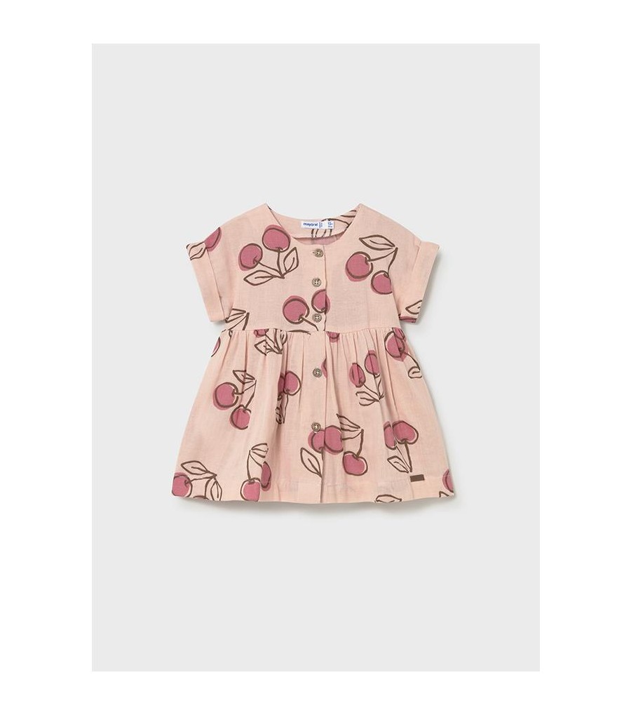 Vestido estampado bebé 1921