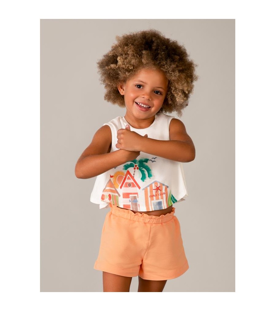 Conjunto pantalón corto y...